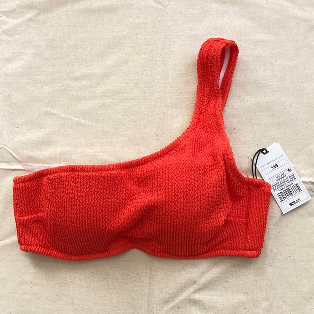 Shade & Shore One Shoulder Strap Bikini Top